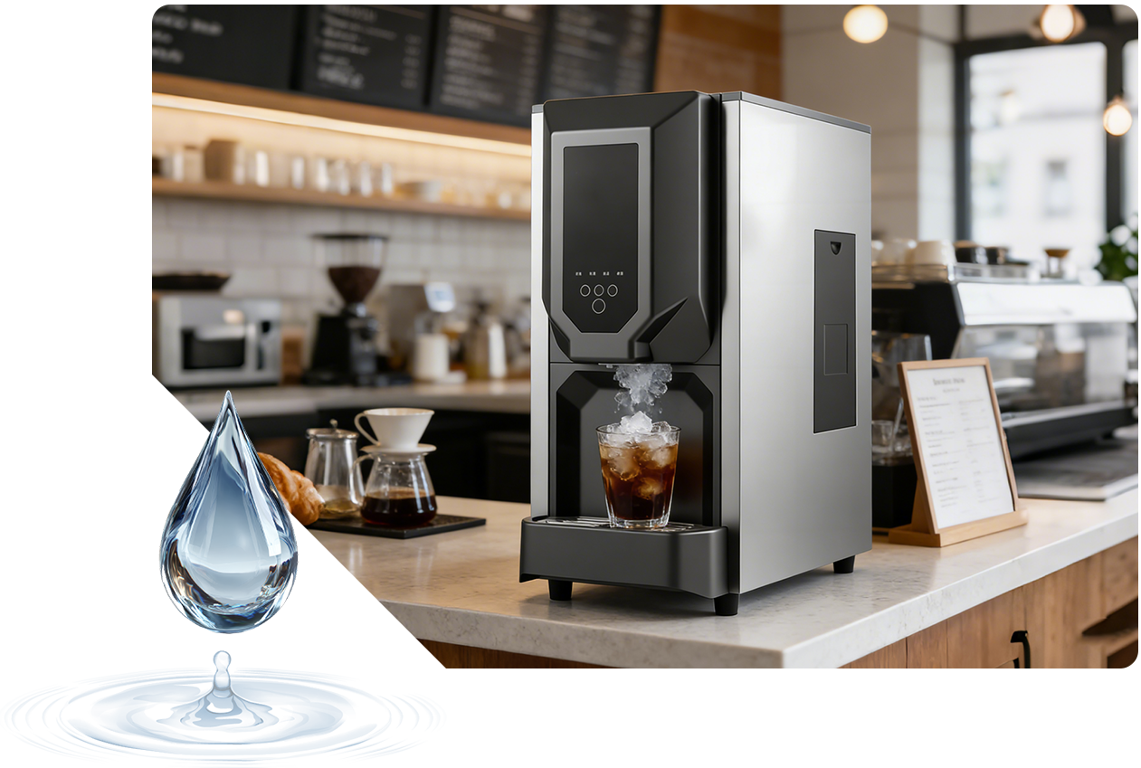 Macchina per il ghiaccio in scaglie
